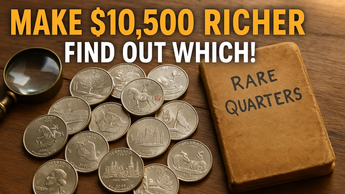 Rare State Quarters That Could Make You $10,500 Richer—Find Out Which!