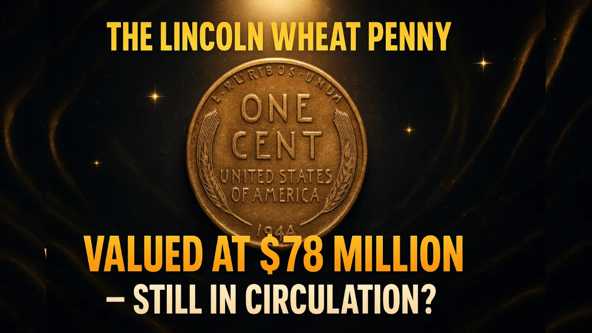 The Lincoln Wheat Penny Valued at $78 Million, Still in Circulation?